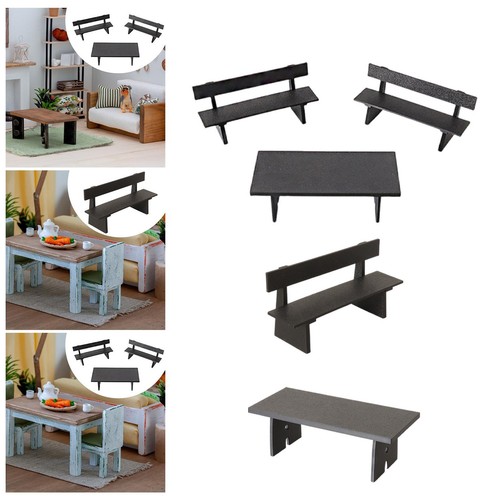 Table chaise miniatures - chaise,