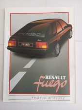 RENAULT  FUEGO (double page)