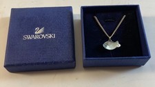 SWAROVSKI - Collier pendentif poisson avec chaine - Boîte d'origine -