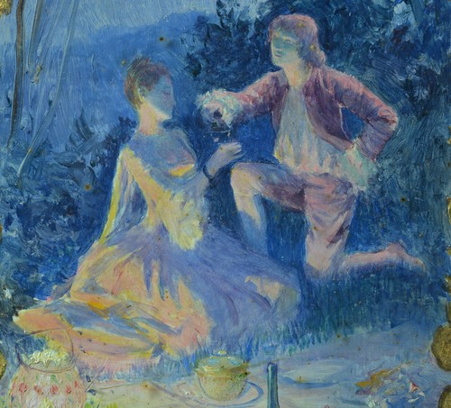 Ancien tableau rochegrosse - ancien,