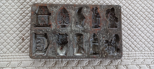 Ancien moule chocolat noel - ancien,