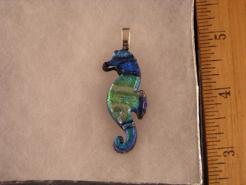 Sea horse glass - sea,