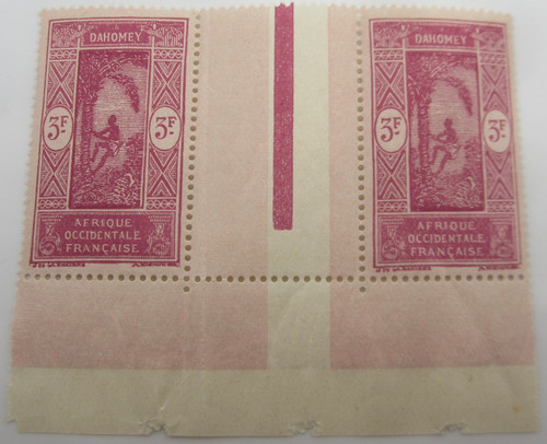 Dahomey timbres paire - dahomey, 98