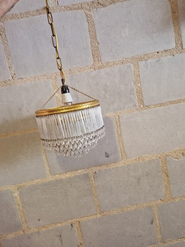 Lustre cascade cristal - en,