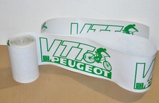 Banderole VTT PEUGEOT Balisage parcours / spéciales  20M x 13cm