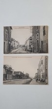 Lot 2 CPA Cartes postales Vaucouleurs rues Animées vers 1900