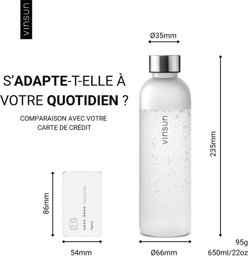 Gourde sport 650ml tritan - gourde,