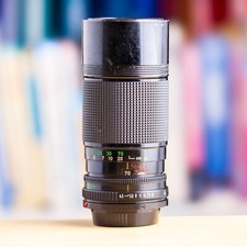 Canon FD 70-150mm f/4.5 Téléphoto nFD New FD 1:4.5 + Filtre !! Lire description