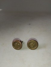 2 ANCIENNE ROSACE DE CASQUE DE POMPIER