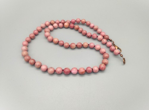 Collier rhodonite rose cm - collier,