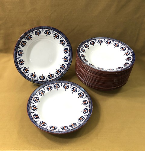 Assiette creuse faience - assiette,