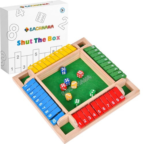 Shut the box joueurs jeu - box, joueurs,jeu