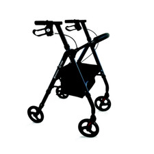 Mopedia Déambulateur pliable Febe pour personnes âgées et handicapées, 4 roues