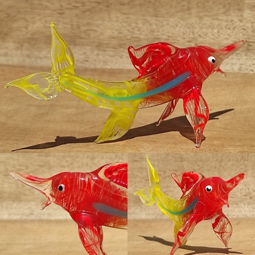Poisson 15cm verre - 15cm,