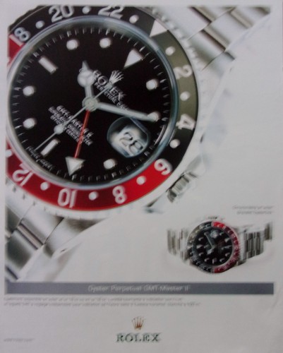 Publicite montre rolex - ,