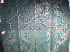 Jacquard soie et lin fils d'or