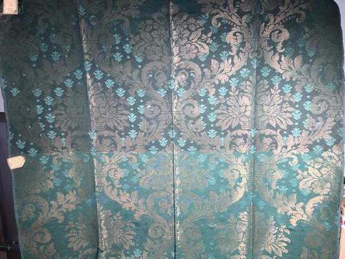 Jacquard soie lin fils - soie,