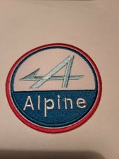patch ecusson thermocollant brodé  alpine 7cm ....