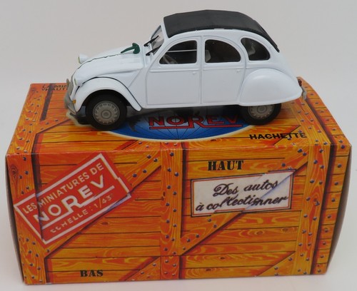 Norev hachette citroen 2cv - norev,