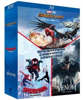 Coffret spider man cinematic - spider-man,