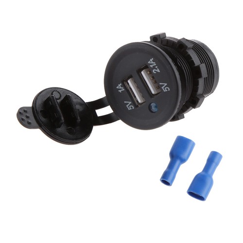 étanche double usb voiture - double,