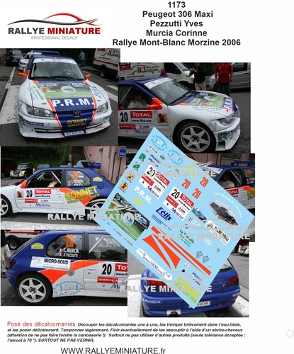Decals ref 1173 peugeot - decals,