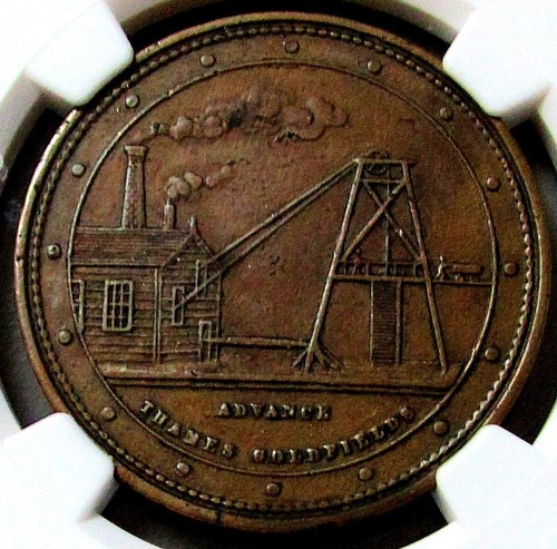 1874 new zealand george mccaul - 1874,