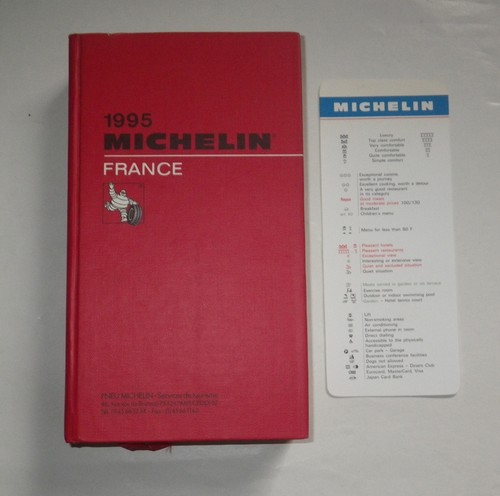 Guide michelin rouge france - michelin,