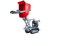 Minidumper à chenilles avec