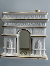 PUBLICITÉ COGNAC « HINE » Flacon « ARC de TRIOMPHE » PORCELAINE HAVILAND LIMOGES