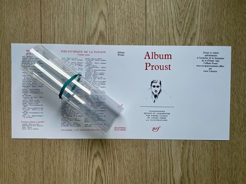 Jaquette album proust - album, la