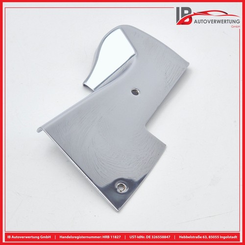 Cache porte chrome - , droit