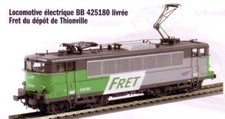 Locomotive électrique BB 425180 - Livrée « Fret » Roco - 62467 - 1/87