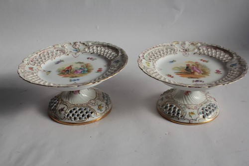 Paire petits compotiers - petits,