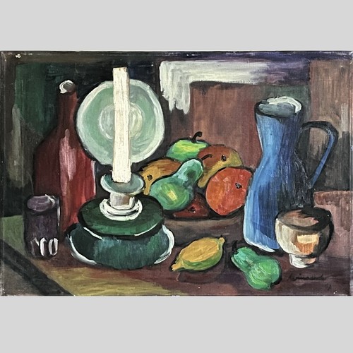 Old ussr huile main peinture - peinture, /