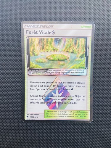 Carte pokémon forêt vitale - carte,