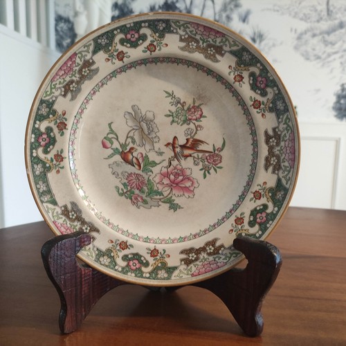 Assiette ancienne anglaise