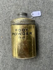 FOOT POWDER TALC HYGIÈNE ANGLAIS BEF DYNAMO 1940 ANGLAISE US AMERICAIN WWII WW2