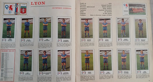 Panini football 1977 page - football,