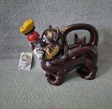 Pichet / carafe chien en terre