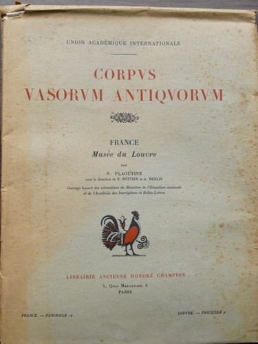 Plaoutine corpus vasorum - corpus,