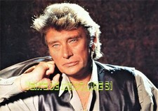 Johnny Hallyday avec blouson