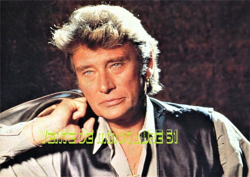 Johnny hallyday avec blouson - johnny,
