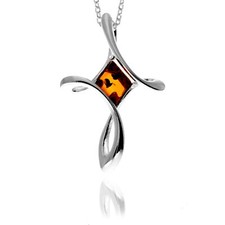 925 Argent Sterling & Ambre