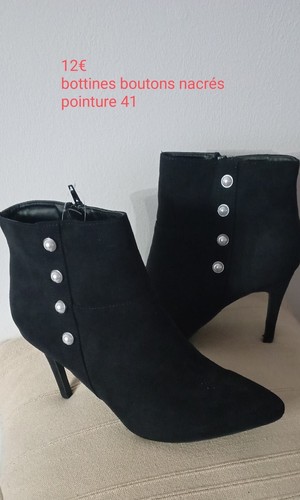 Bottines femme neuves pointure - bottines,