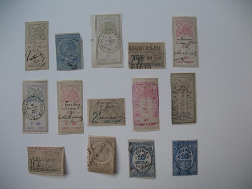 Lot timbres taxes fiscaux - ,