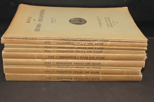 Revue des études byzantines - ,