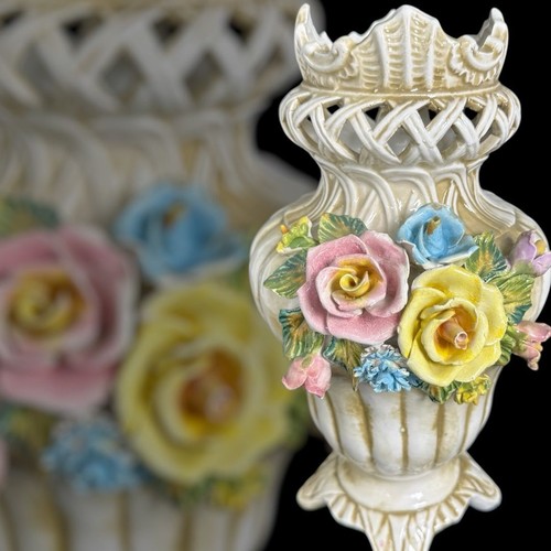 Vase capodimonte production - vase,