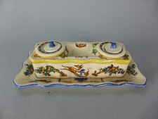 ENCRIER DOUBLE 2 POTS DE STYLE