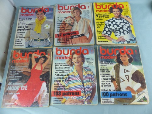 Burda moden lot anciens - burda,